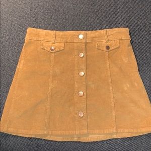 Urban Outfitters bdg button down mini skirt